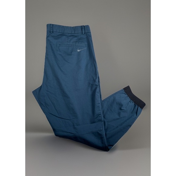 Nike Golf Jogger Pants Mens 38 Nike Dri FIT Flex Obsidian Blue 848069-454 EUC - Picture 1 of 10